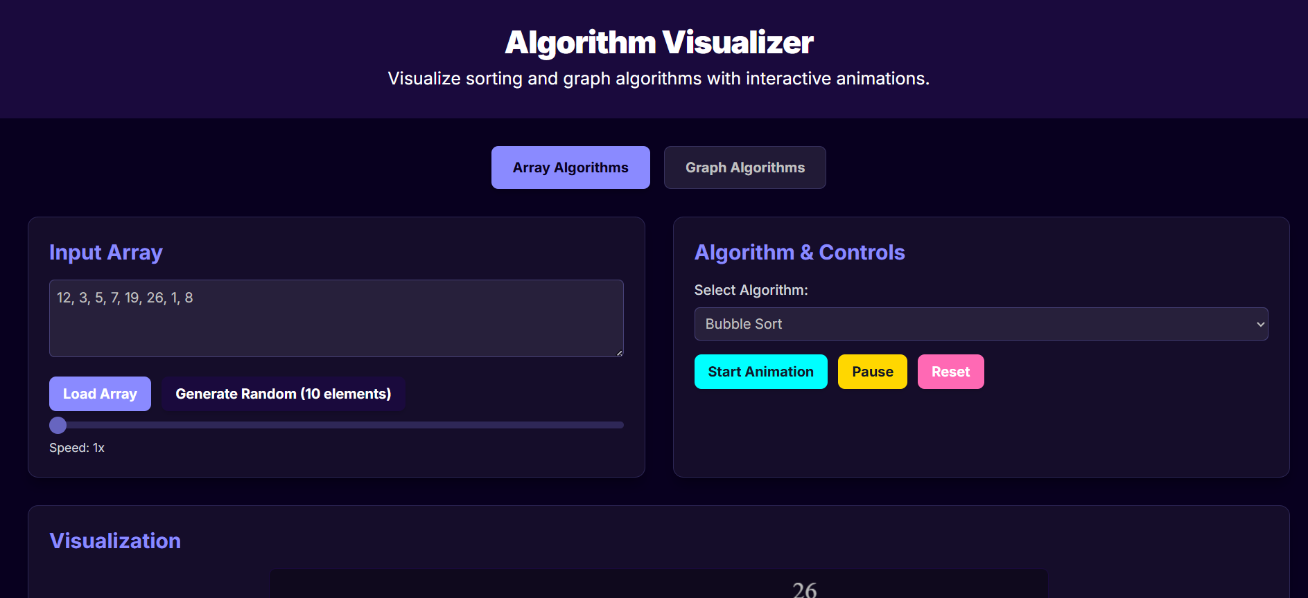Algorithm Analyser